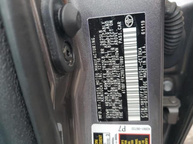 2017 TOYOTA CAMRY LE - 4T1BF1FK2HU721880