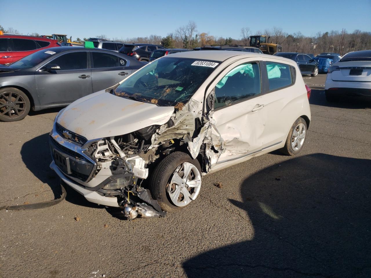 Lot #3033010035 2020 CHEVROLET SPARK LS