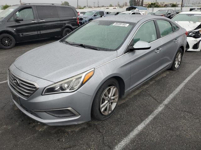 HYUNDAI SONATA SE 2017 silver sedan 4d gas 5NPE24AF6HH586938 photo #1