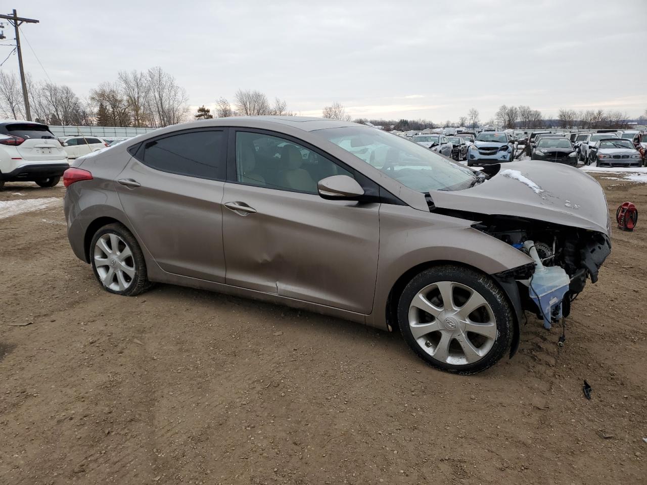 Lot #3030524520 2011 HYUNDAI ELANTRA GL