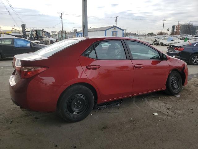 TOYOTA COROLLA L 2018 red  gas 2T1BURHE3JC037858 photo #4