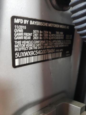 2016 BMW X3 XDRIVE2 - 5UXWX9C54G0D79484