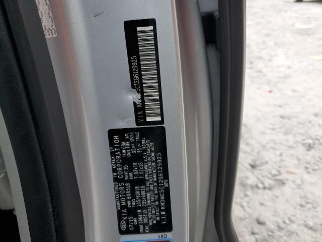 2016 KIA SEDONA EX - KNDMC5C12G6129925
