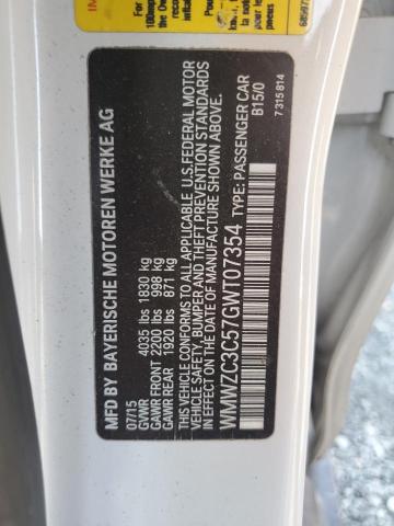 2016 MINI COOPER S C - WMWZC3C57GWT07354