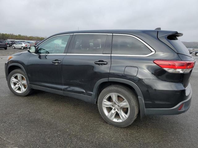 TOYOTA HIGHLANDER 2019 black  gas 5TDBZRFH0KS918525 photo #3