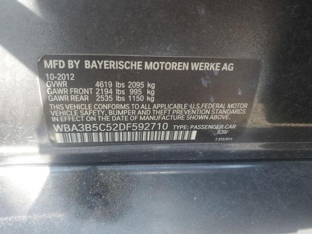 VIN WBA3B5C52DF592710 2013 BMW 3 SERIES no.12