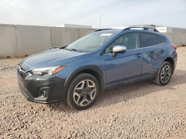 SUBARU CROSSTREK 2018 blue  gas JF2GTAMC0J8293855 photo #1