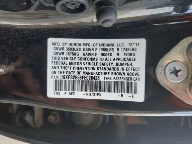 2015 HONDA CIVIC LX - 19XFB2E56FE026428