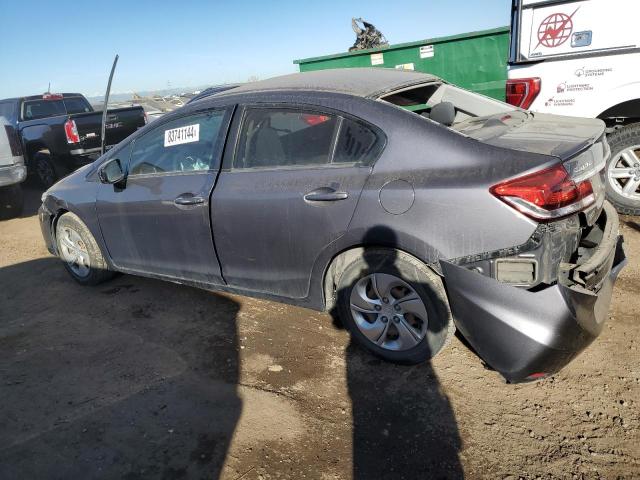 Vin: 19xfb2f55fe018996, lot: 83741144, honda civic lx 20152