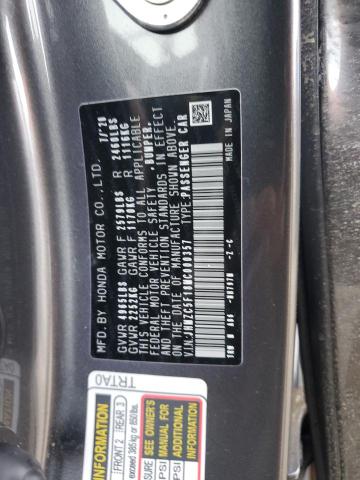 2021 HONDA CLARITY JHMZC5F18MC000357