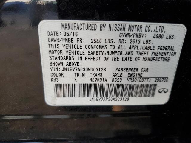 2016 INFINITI Q50 PREMIU - JN1EV7AP3GM303128