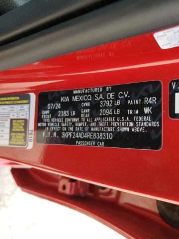 2024 KIA FORTE LX - 3KPF24AD4RE838310