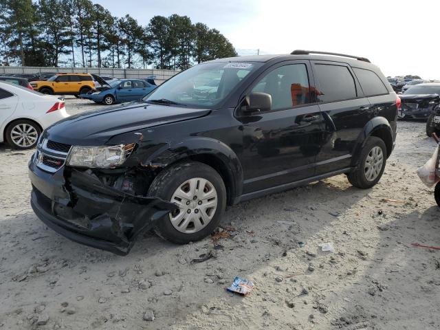 DODGE JOURNEY SE 2016 black  flexible fuel 3C4PDDAGXGT134484 photo #1