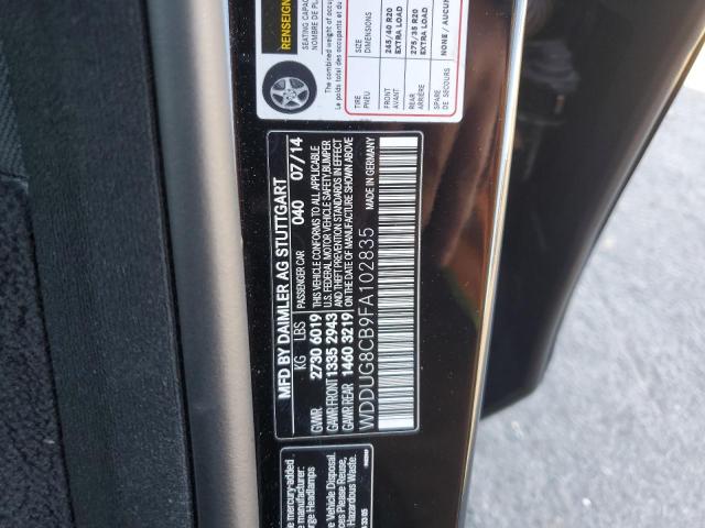 2015 MERCEDES-BENZ S 550 - WDDUG8CB9FA102835
