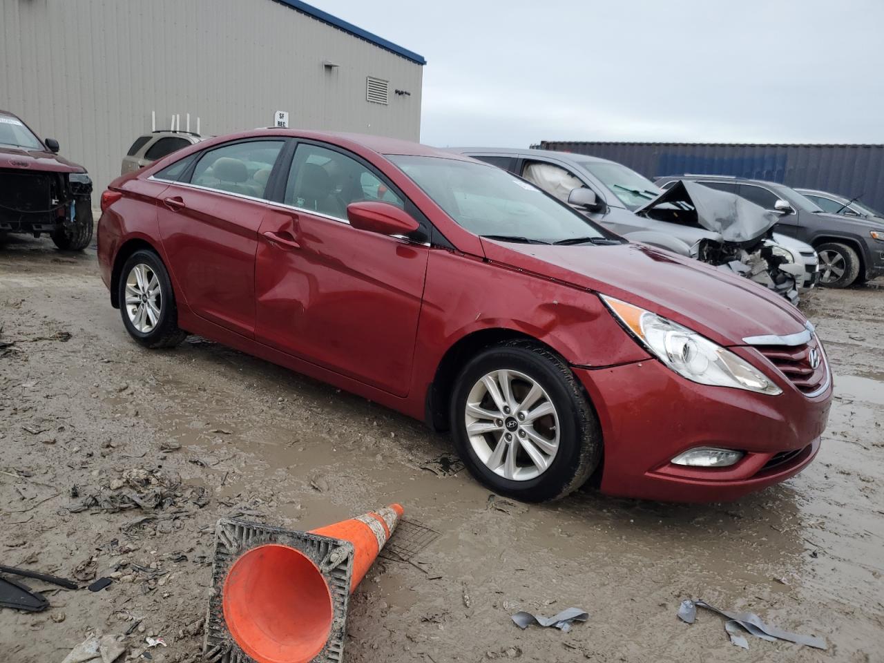 Lot #3028667340 2013 HYUNDAI SONATA GLS