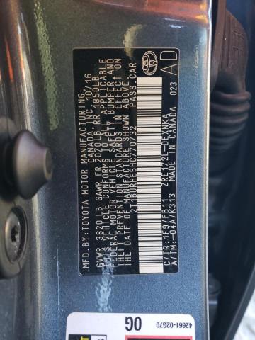 2017 TOYOTA COROLLA L - 2T1BURHE5HC770732