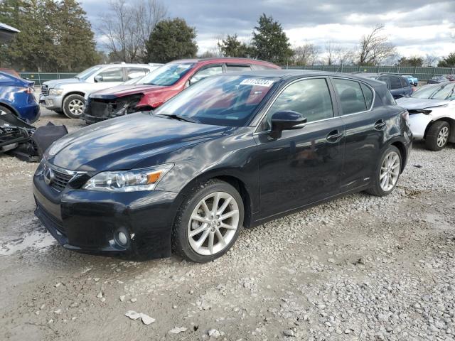 LEXUS CT 200 2012 black  hybrid engine JTHKD5BH5C2077001 photo #1