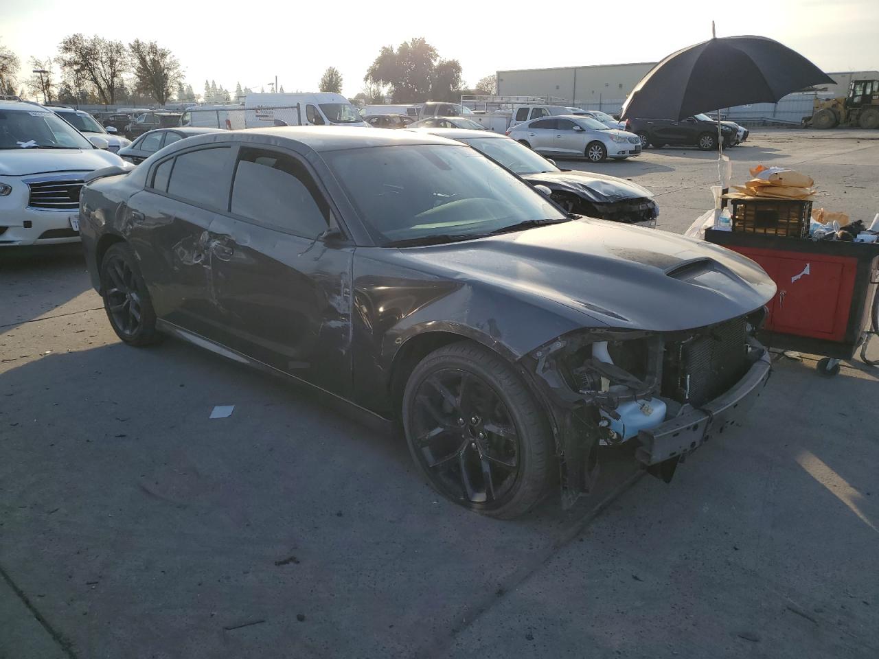 Lot #3030624093 2022 DODGE CHARGER R/