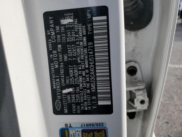 2017 HYUNDAI TUCSON LIM - KM8J3CA40HU514719