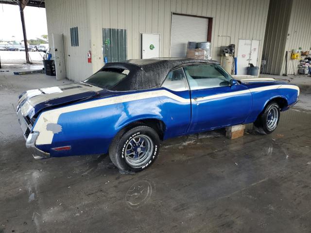 OLDSMOBILE CUTLASS SU 1972 blue   3J67K2M160111 photo #4