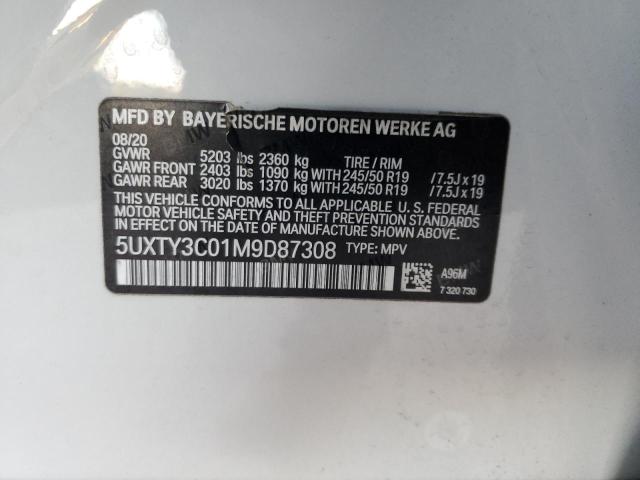 2021 BMW X3 SDRIVE3 - 5UXTY3C01M9D87308