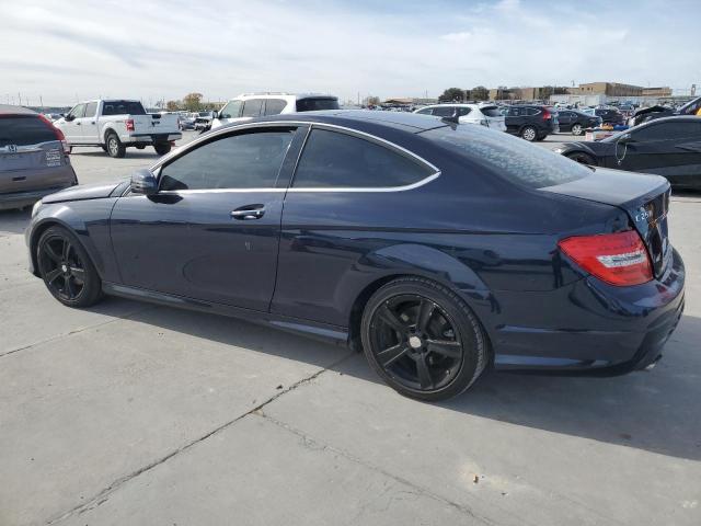 MERCEDES-BENZ C 250 2015 blue coupe gas WDDGJ4HB2FG389772 photo #3