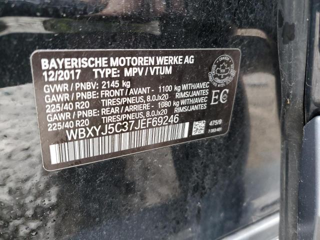 2018 BMW X2 XDRIVE2 - WBXYJ5C37JEF69246