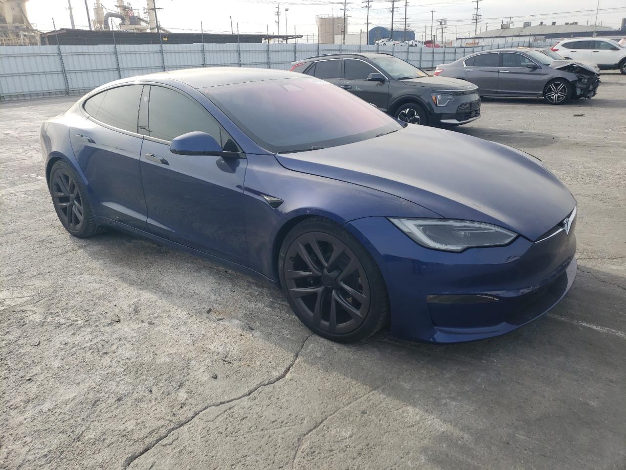 Lot #3024709697 2021 TESLA MODEL S