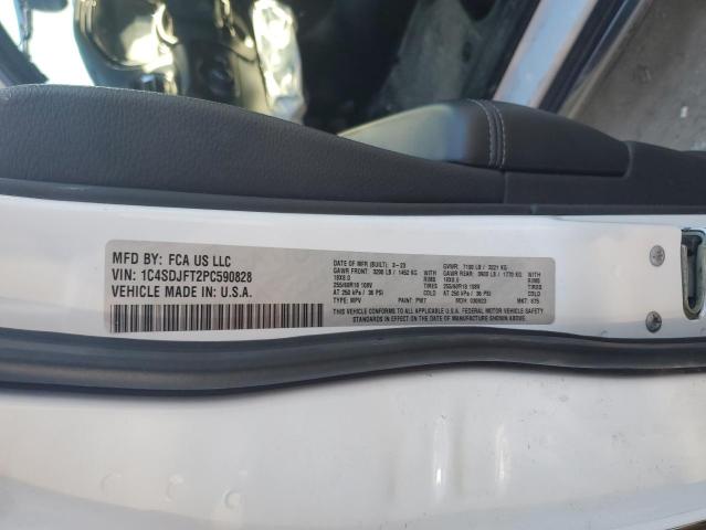 2023 DODGE DURANGO PU 1C4SDJFT2PC590828