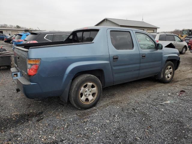 HONDA RIDGELINE 2006 blue  gas 2HJYK16286H569318 photo #4