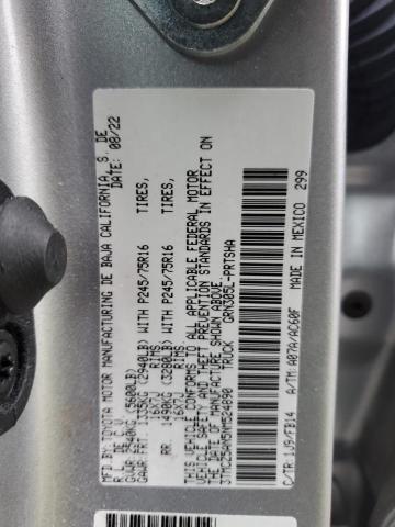 VIN 3TMCZ5AN5NM524890 2022 TOYOTA TACOMA no.12