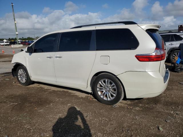 TOYOTA SIENNA XLE 2016 white sports v gas 5TDYK3DC1GS707800 photo #3