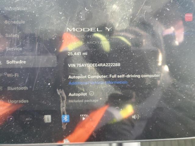 2024 TESLA MODEL Y - 7SAYGDEE4RA222288