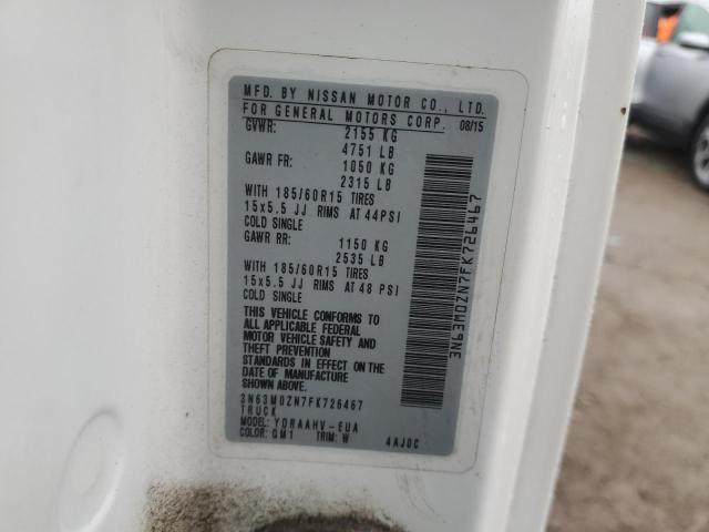 2015 CHEVROLET CITY EXPRE 3N63M0ZN7FK726467