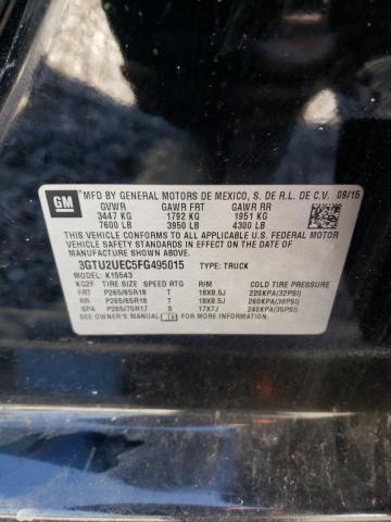 2015 GMC SIERRA K15 - 3GTU2UEC5FG495015