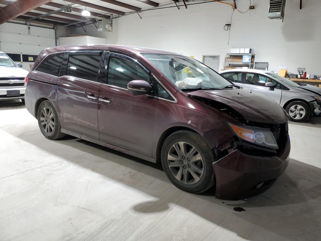 Lot #3030497473 2014 HONDA ODYSSEY TO