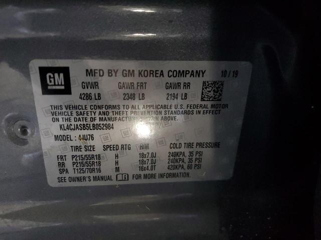 2020 BUICK ENCORE PRE - KL4CJASB5LB052984