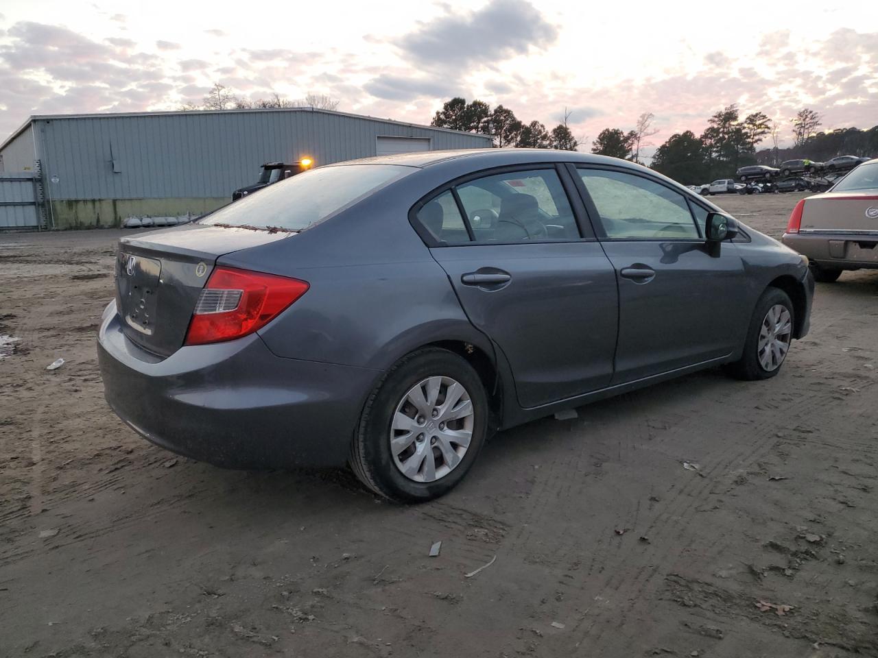 Lot #3034202837 2012 HONDA CIVIC LX