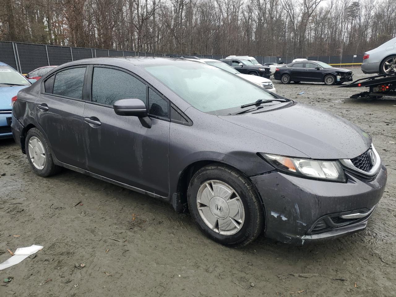 Lot #3034502786 2015 HONDA CIVIC LX