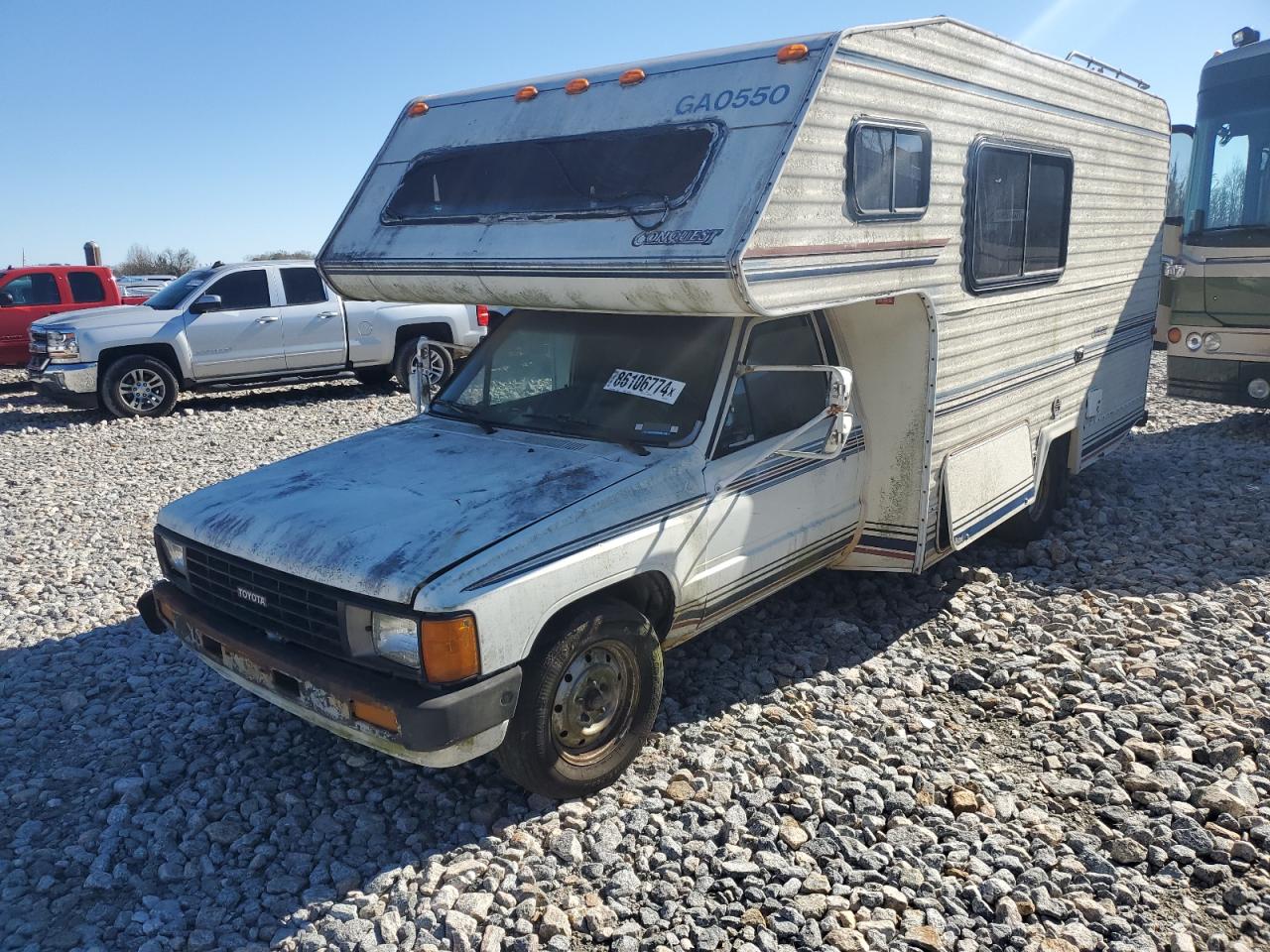 Lot #3052599108 1986 TOYOTA PICKUP CAB