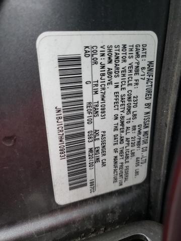 2017 NISSAN ROGUE SPOR - JN1BJ1CR7HW109931