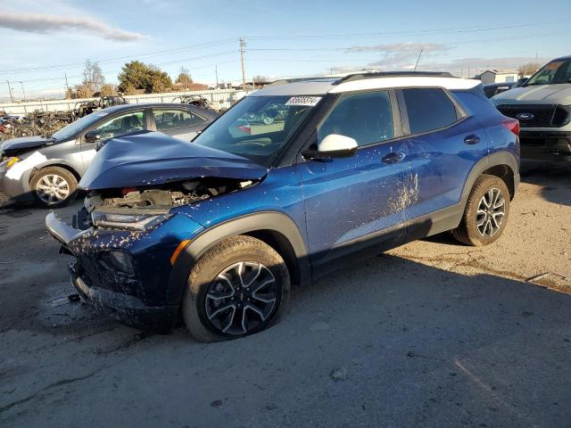 CHEVROLET TRAILBLAZE 2022 blue  gas KL79MSSL4NB022817 photo #1