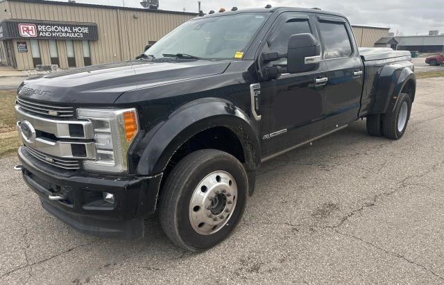 FORD F450 SUPER 2018 black  diesel 1FT8W4DT8JEC02179 photo #3