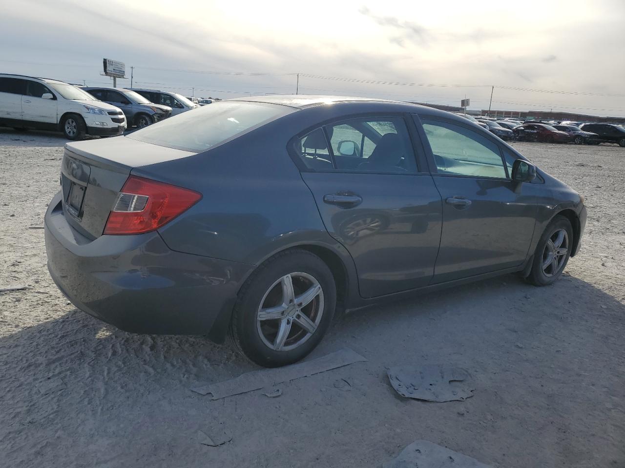 Lot #3027079771 2012 HONDA CIVIC LX