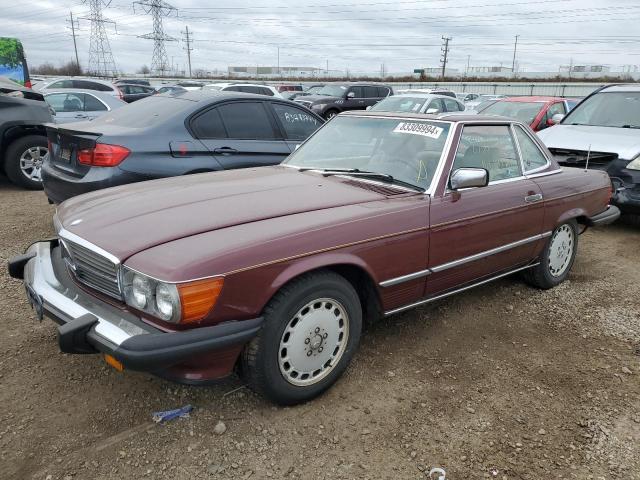 1988 MERCEDES-BENZ 560 SL #3040952422