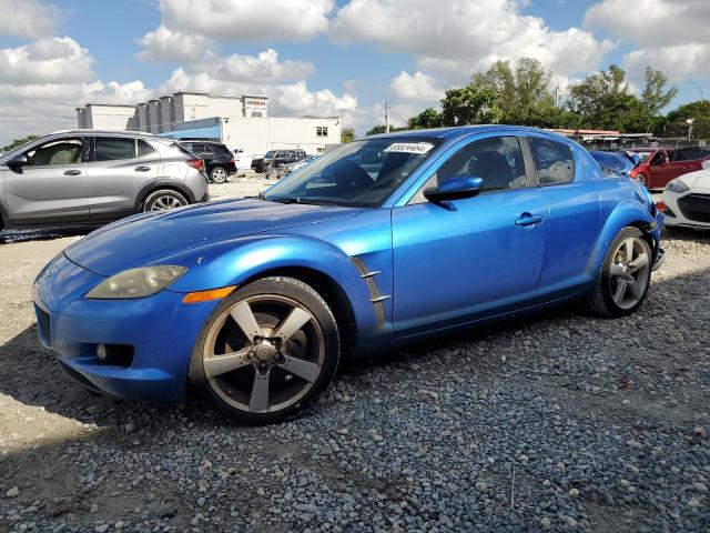 MAZDA RX8 2006 blue  gas JM1FE173260203112 photo #1