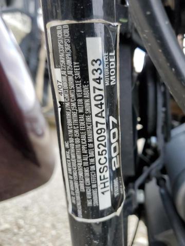 2007 HONDA VTX1300 S 1HFSC52097A407433
