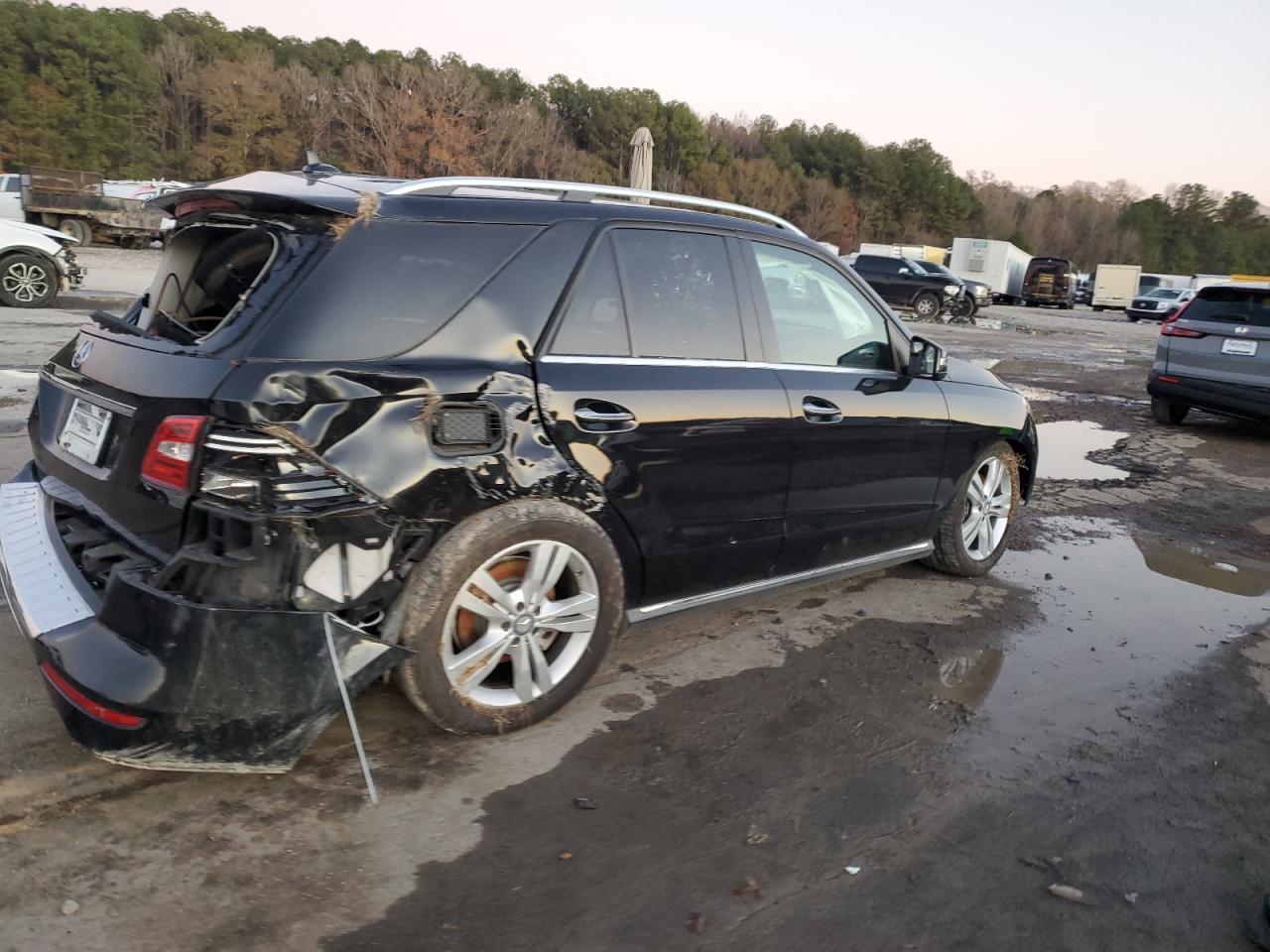 Lot #3033254810 2015 MERCEDES-BENZ ML 350