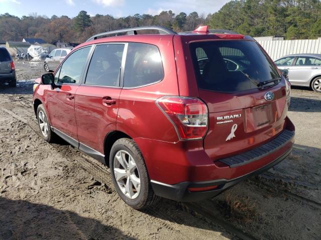 SUBARU FORESTER 2 2016 red  gas JF2SJADC2GH471788 photo #3