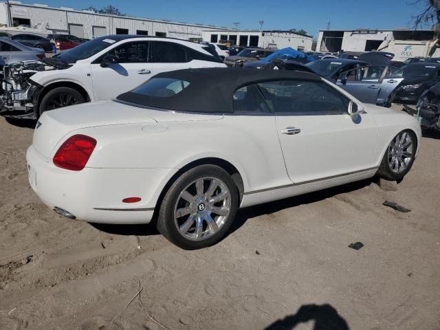 BENTLEY CONTINENTA 2008 white  gas SCBDR33WX8C051575 photo #4